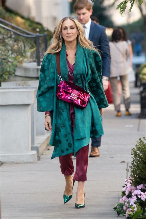 Shop Carrie Bradshaw's bags and ‘baguettes’ from .